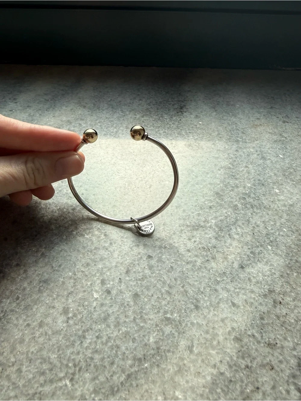 Authentic Cape Cod Double Ball Cuff made by LeStage
